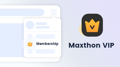 Maxthon browser feature Membership
